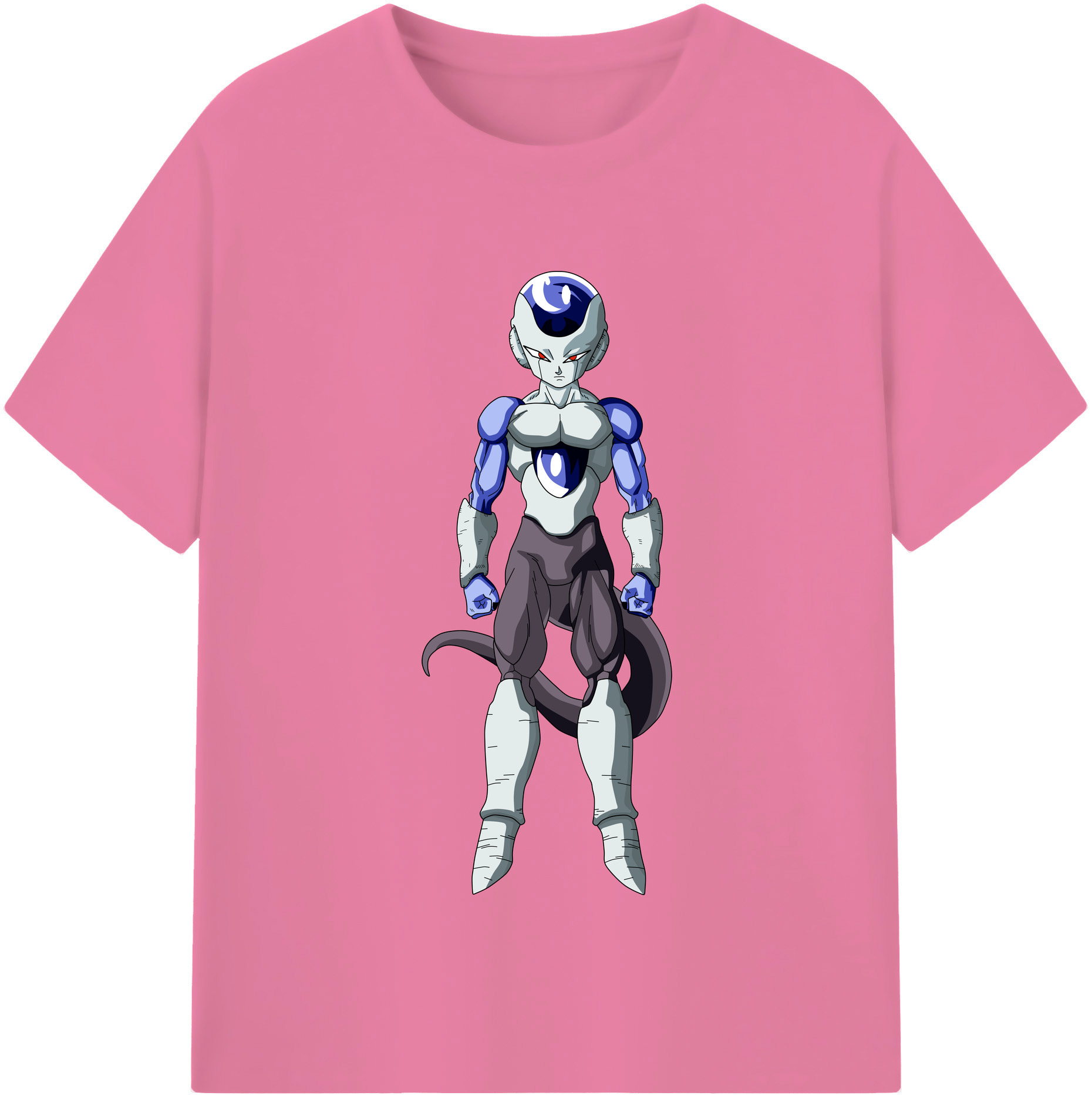 （画像用） ドラゴンボール フリーザ DRAGON BALL Frieza 綿100％半袖Tシャツ（フロントプリント）